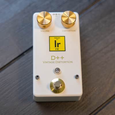 Iridium FX D++ Vintage Distortion 2023 - White\Gold Distortion+ Preamp 250 image 2