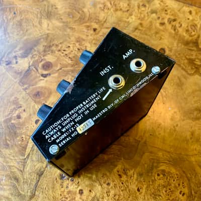 Maestro FZ-1s fuzz tone sustainer c 1969 original vintage Gibson USA image 2