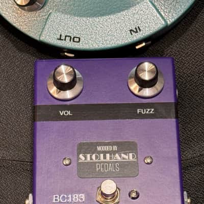 Dunlop JHF1 In Pedalboard friendly enclosure with BC183L transistors modded by Stolhand Pedals image 1