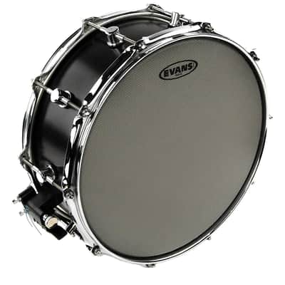 Evans Hybrid Coated Snare Batter Drum Head 14'' - Grey image 2