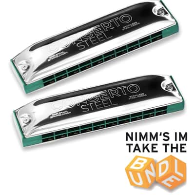 Seydel Concerto Steel Octave Harmonica - Set of 10. New with Full Warranty! image 3
