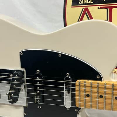Fender Deluxe Nashville Telecaster Tele Electric Guitar - White Blonde image 3
