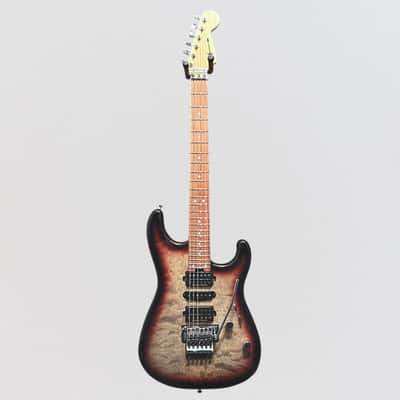 Charvel MJ San Dimas Style 1 HSH FR M QM Electric Guitar - Midnight Glow image 8