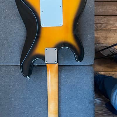 Fender Jimmie Vaughan Tex-Mex frankenstein Stratocaster 1998 - 2016 - 2-Color Sunburst image 2