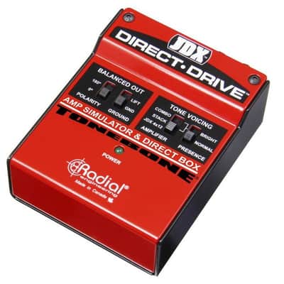 Radial Engineering JDX Direct-Drive Amp Simulator & DI Box image 2