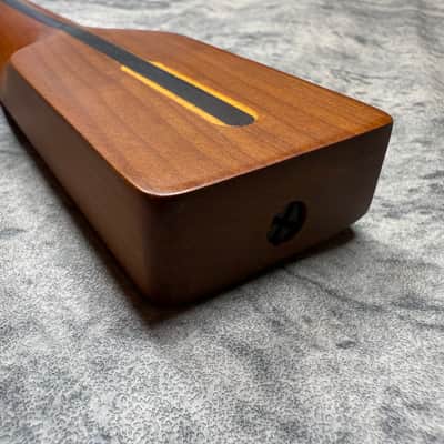 BMC Guitar Neck Tele® Telecaster® 21 Fret Roasted Maple With Maple Fingerboard Nitro Lacquer - 9.5 Radius image 5