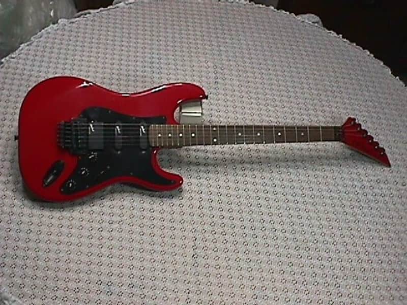 Vintage J.B. Player Professional Series Solid Body Electric Guitar with Rose & EMG Ready to Play image 1
