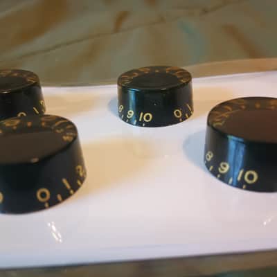 Vintage Gibson Speed Knobs 1970s - Black image 2