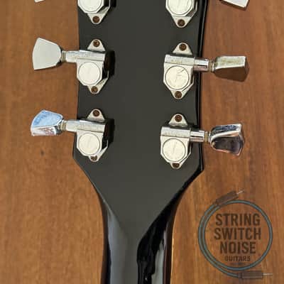 Greco Les Paul Custom Guitar, Black, Made in Japan, 1976, EG480B image 10