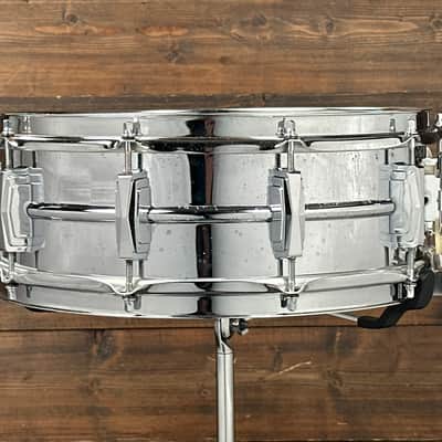 1960s Ludwig No. 410 Super-Sensitive 5x14 10-Lug Snare Drum image 9