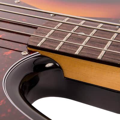 Vintage VJ74 ReIssued Bass ~ Sunset Sunburst image 8