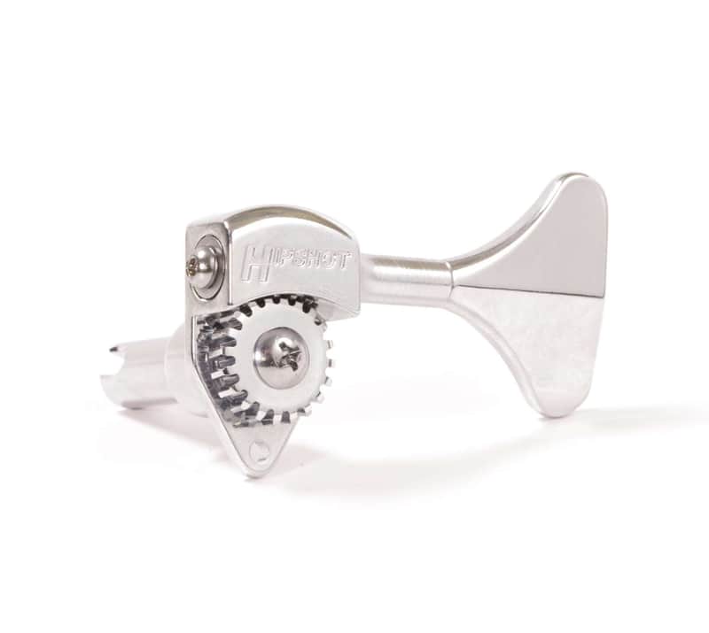 Hipshot Ultralite LIC Tuner HB6Y 3/8 Chrome plated - Single Bass tuner image 1