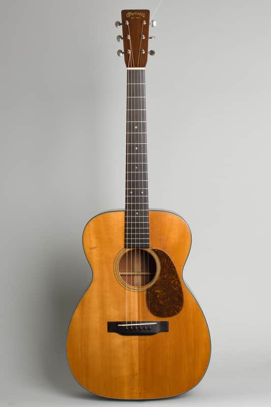 C. F. Martin 00-18 Flat Top Acoustic Guitar (1937), ser. #68591, black hard shell case. image 1