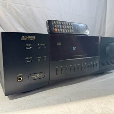 KLH R3100 Receiver HiFi Stereo Vintage Home Audio 2 Channel Radio Black Dolby image 2