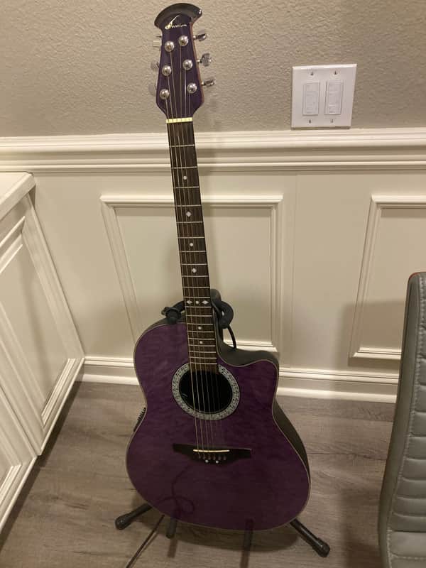 Ovation CK057 Celebrity - Purple | Reverb