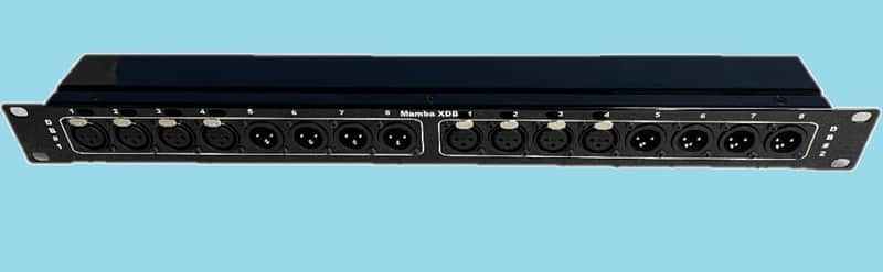 Mamba 16AES - 8 AES/EBU in x 8 AES/EBU out on 4 DB25 Tascam and Yamaha AES DB25 1RU image 1