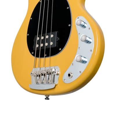 Sterling by MusicMan StingRay Classic RAY24CA-BSC-M1, Butterscotch, 2-way EQ, 4-string electric bass image 6
