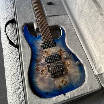 Ibanez RG Premium RG1027PBF 2017 - Cerulean Blue Burst image 20