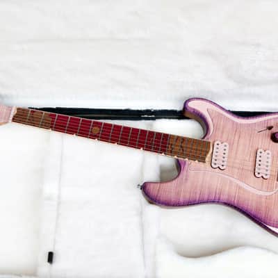 GB Liuteria Custom Boutique Petra 6 string sea sun and clouds edition image 17