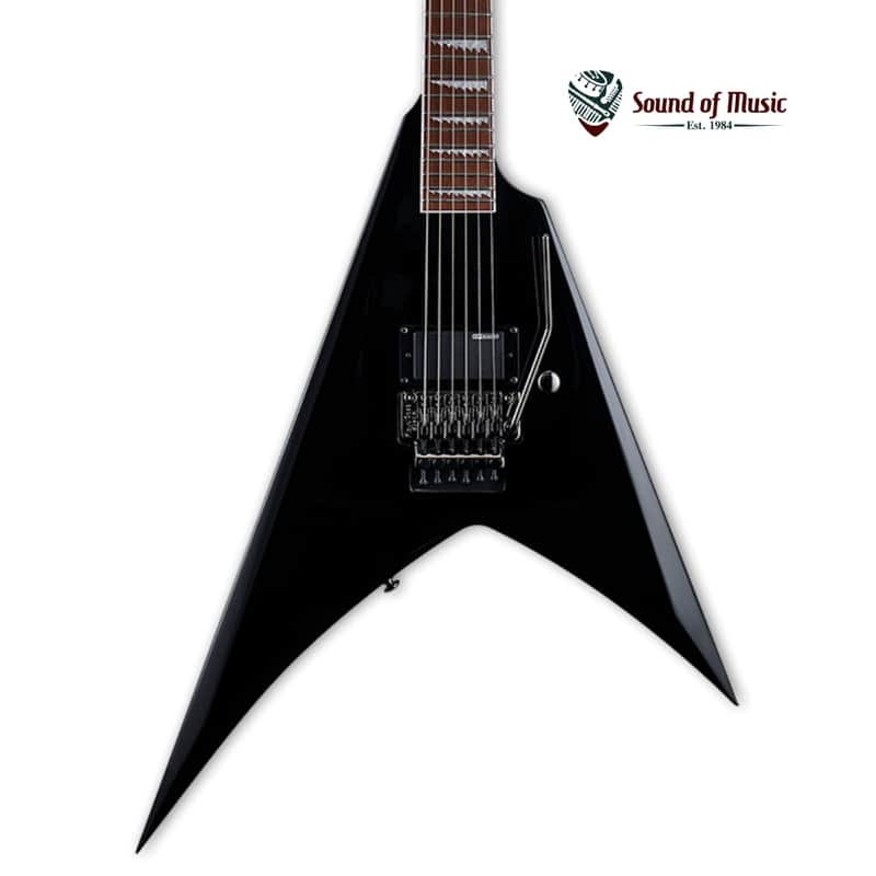 LTD ALEXI200BLK Alexi Laiho Signature Model 6-String Electric Guitar - Black image 1