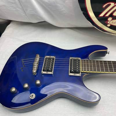 Ibanez SZ Series SZ520QM SZ520 Electric Guitar 2003 BBL Bright Blue image 2