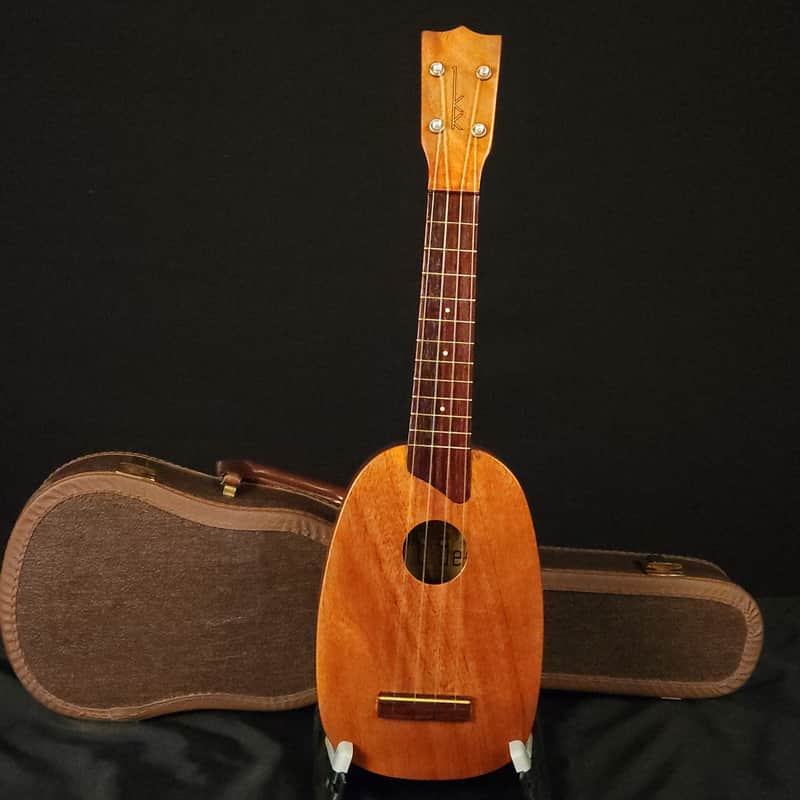 Kamaka Pineapple Soprano 1950's Solid Koa image 1