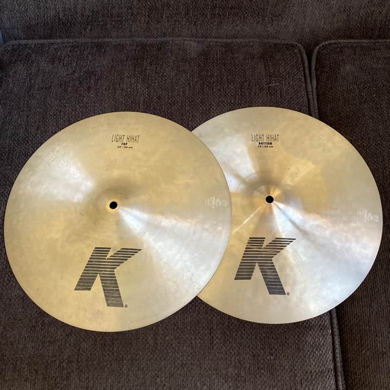 Zildjian 15" K Series Light Hi-Hat Cymbals 1155g/1390g image 1