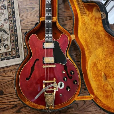 Gibson ES-345TDSV Stereo 1968 - Cherry w/Factory Bigsby image 6