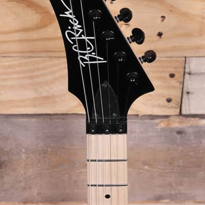 B.C. Rich Gunslinger Retro II Electric Guitar White w/ Floyd Rose image 6