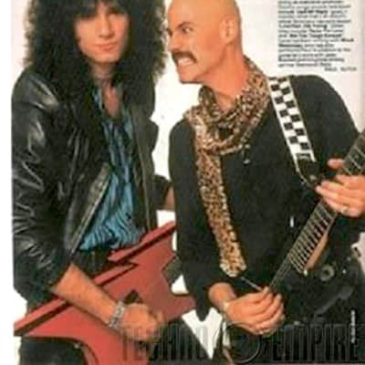 1984 Washburn G-35V Panther Electric Guitar Owned by Bob Kulick Meat Loaf #20512 image 23