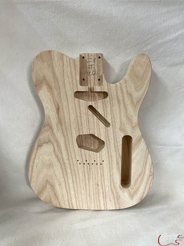 Guitar Mill T-Style Body / 2 pc. Swamp Ash (#GIN-3699) image 1