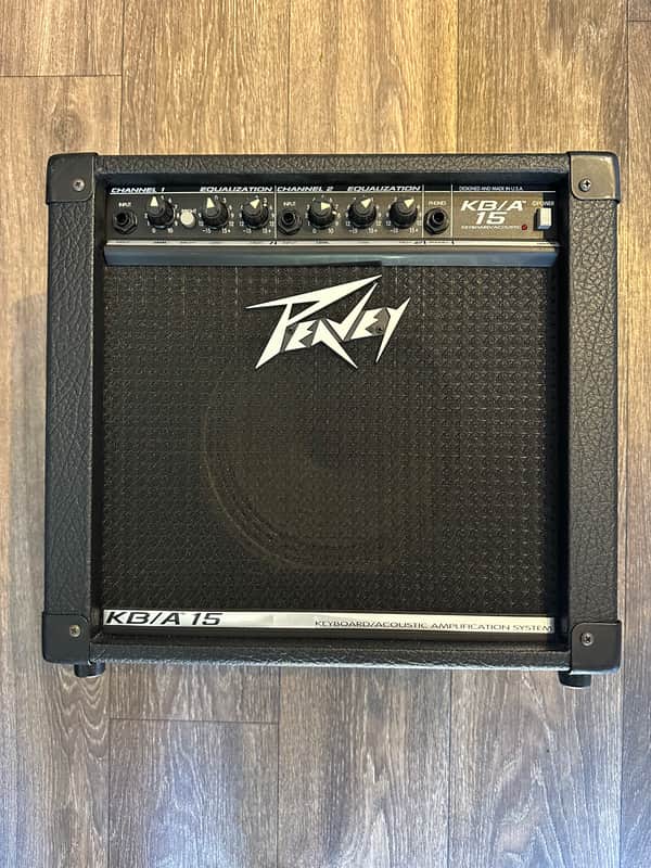 Peavey KB/A 15 1x8" 15-Watt Keyboard / Acoustic Amplifiation System 1990s - Black image 1