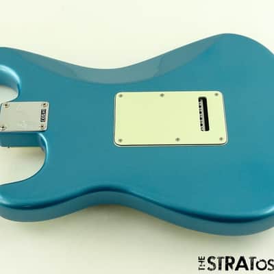 Fender American Professional Classic Strat HSS LOADED BODY Fade Lake Placid Blue image 3