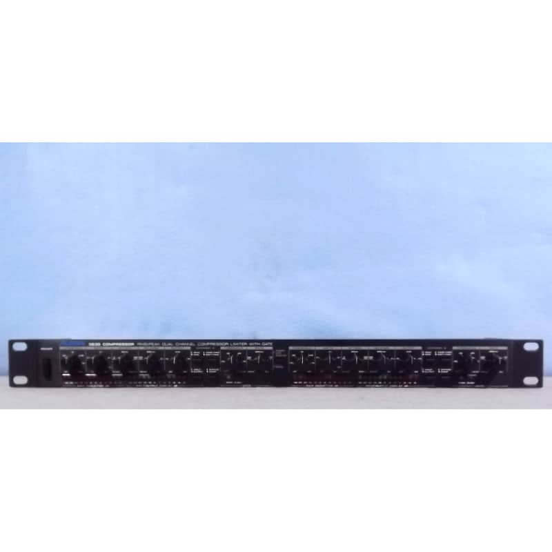 Alesis 3630 Dual-Channel Compressor / Limiter with Gate image 1