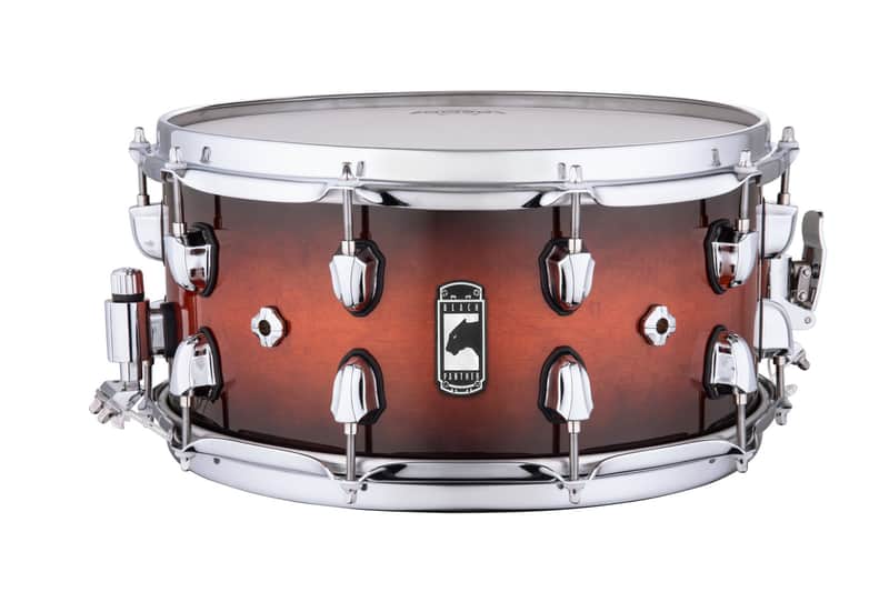 Mapex BPNML4700CVD Black Panther Solidus 14x7" Maple Snare Drum 2020 - Red / Black Burst image 1