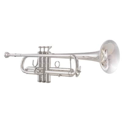 Bach 170S43GYR Apollo Reverse Leadpipe Bb Trumpet Silver Plated image 2