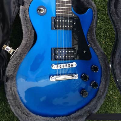 Limited Edition 2002 Les Paul Studio in Lake Placid Blue - no-dot ebony board image 2