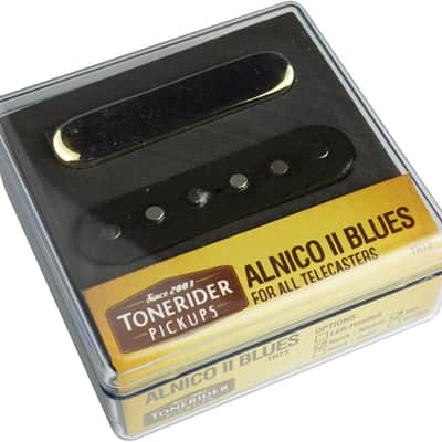 Tonerider Alnico II Blues Telecaster Pickups set Gold image 1