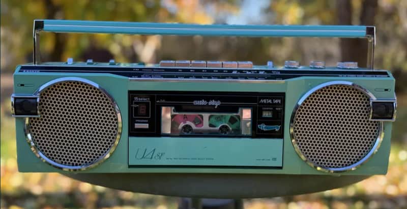 Sanyo U4 SF Rare Vintage Cassette Deck Boombox Retro Japan Warranty image 1