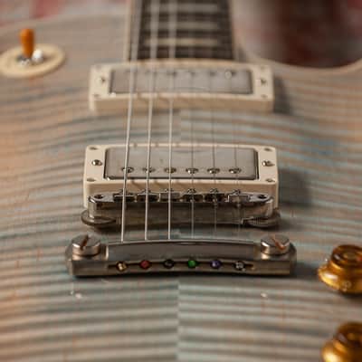 Gibson 1959 Reissue VOS - Faded Blue Denim TV White Back image 13