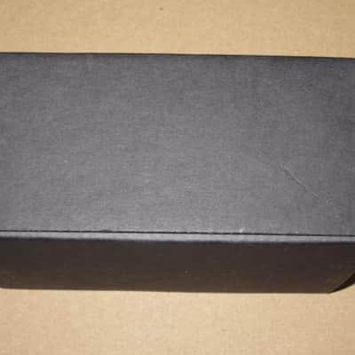 rarely handled, near A+ MXR EMPTY BOX ONLY for M81 Bass Preamp (NO pedal / NO paperwork) from mid 2010s to 2020s - BOX: Black Cardboard / LABEL: Dark Olive Green & Cream / GRAPHIC: Silver image 6