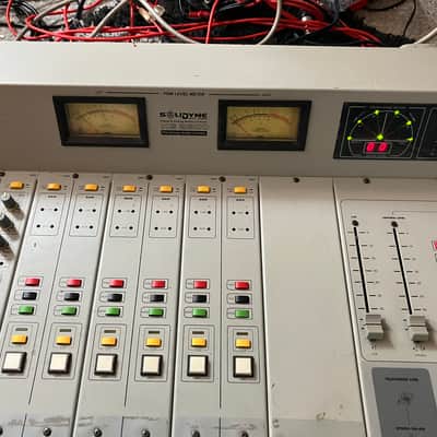mega rare Broadcast Mixer - Solidyne XS 2300 , Digital & Analog Audio Console, Stereo Phase Vector, Line, Mic, Telephone image 3