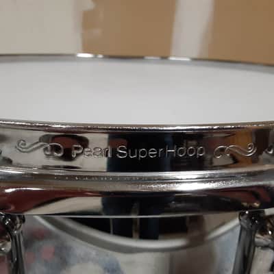 Pearl Pearl Custom Alloy Sensitone 10 Lug chrome steel snare image 4