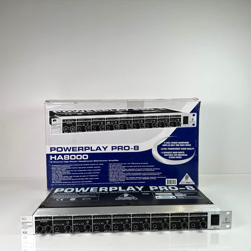 Behringer Powerplay Pro-8 HA8000 8-Channel Headphone Amplifier