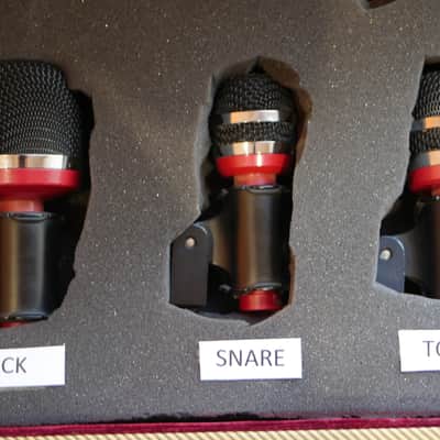 Avantone Pro CDMK4 – Set complet de micros pour batterie – superbe valise tweed image 10