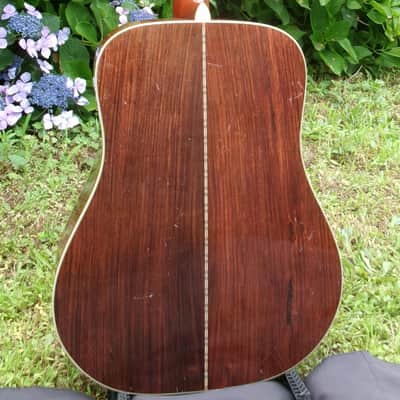 1979 Yairi DY-28 All Solid Guitar Natural+Deluxe Yairi hard case, Guitar strap and more image 4