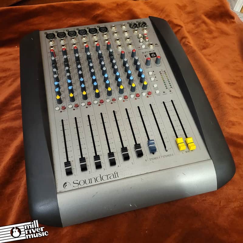 Soundcraft Spirit E6 6-Channel Mixer Used | Reverb UK