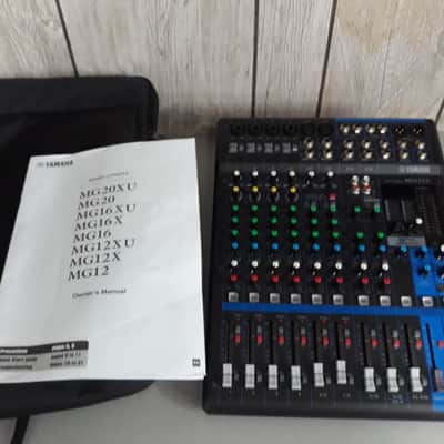 Yamaha MG12XU Mixer with Mixer Bag - Used image 4