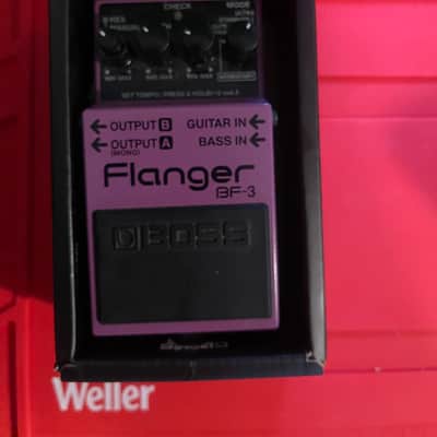 Boss BF-3 Flanger (Dark Gray Label) 2002 - Present - Purple image 8