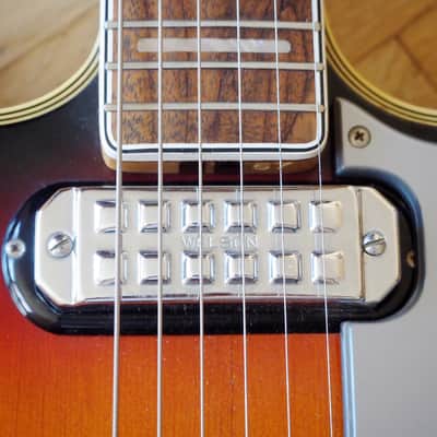 1960s Welson DS2 Vintage Hollowbody Electric Guitar Near Mint